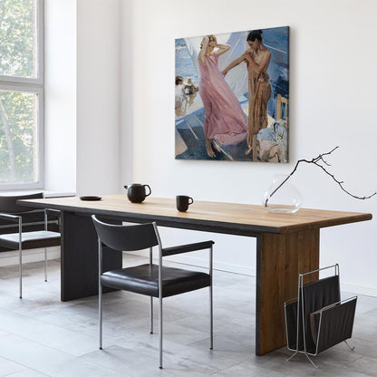 Leinwandbild - Joaquín Sorolla y Bastida – After Bathing, Valencia