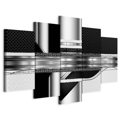 Leinwandbild - Silver Cut