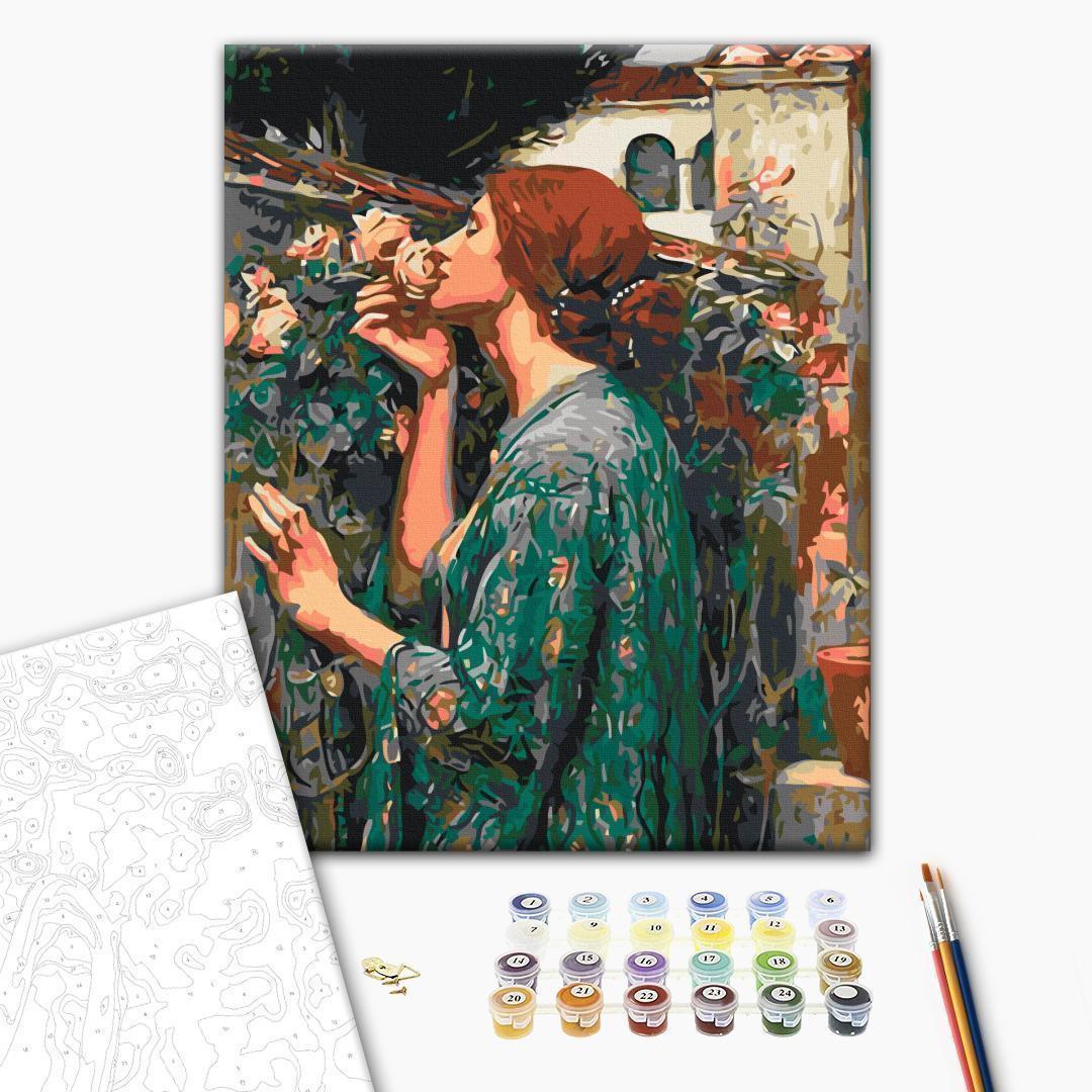 Malen nach Zahlen - John William Waterhouse: The Soul of the Rose