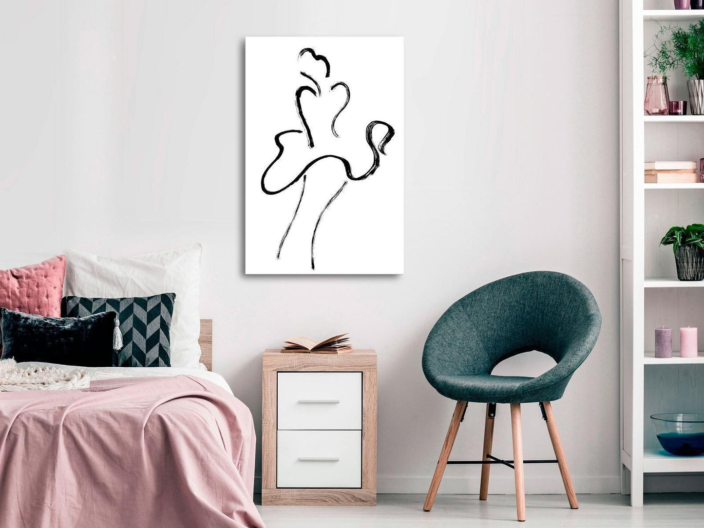 Leinwandbild - Marylin (1 Part) Vertical Artgeist