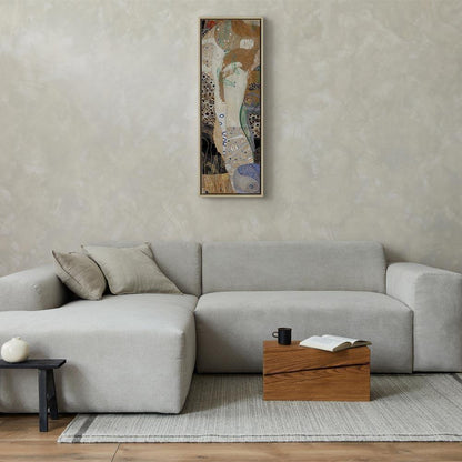 Leinwandbild - Gustav Klimt – Water Serpents