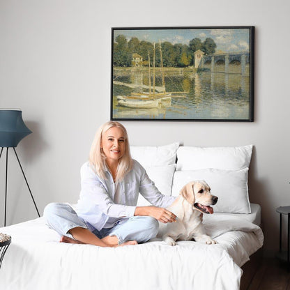 Leinwandbild - Claude Monet – Bridge at Argenteuil