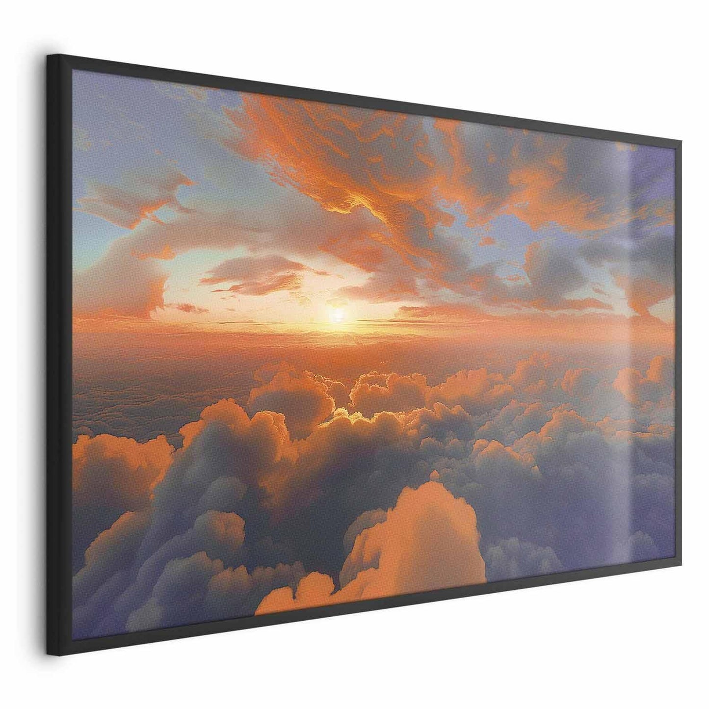 Poster - When Dawn Tickles the Clouds: A Color Show on the Morning Sky Artgeist