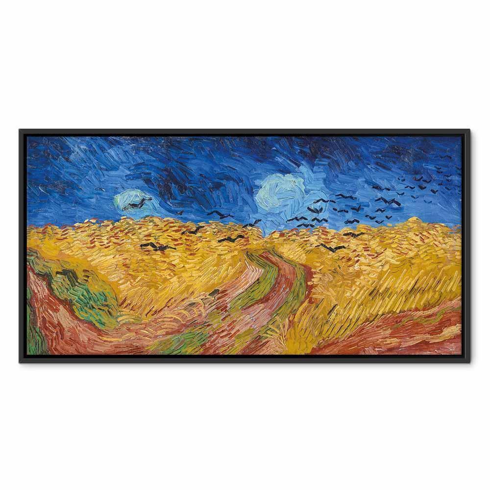 Leinwandbild - Vincent van Gogh – Wheatfield With Crows