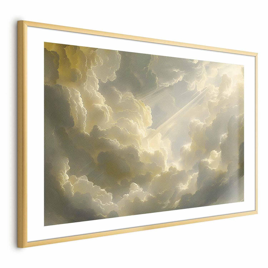Poster - Fascinating Play of Colors Against the Clouds Artgeist