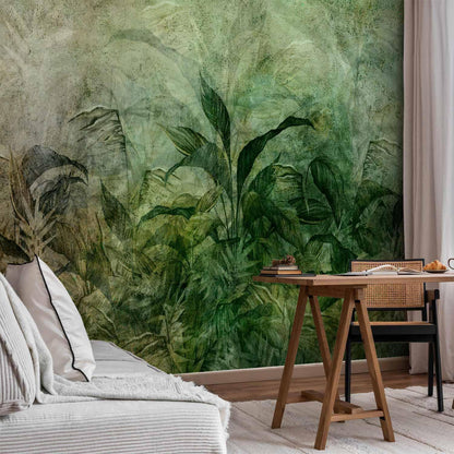 Fototapete - Green Fog