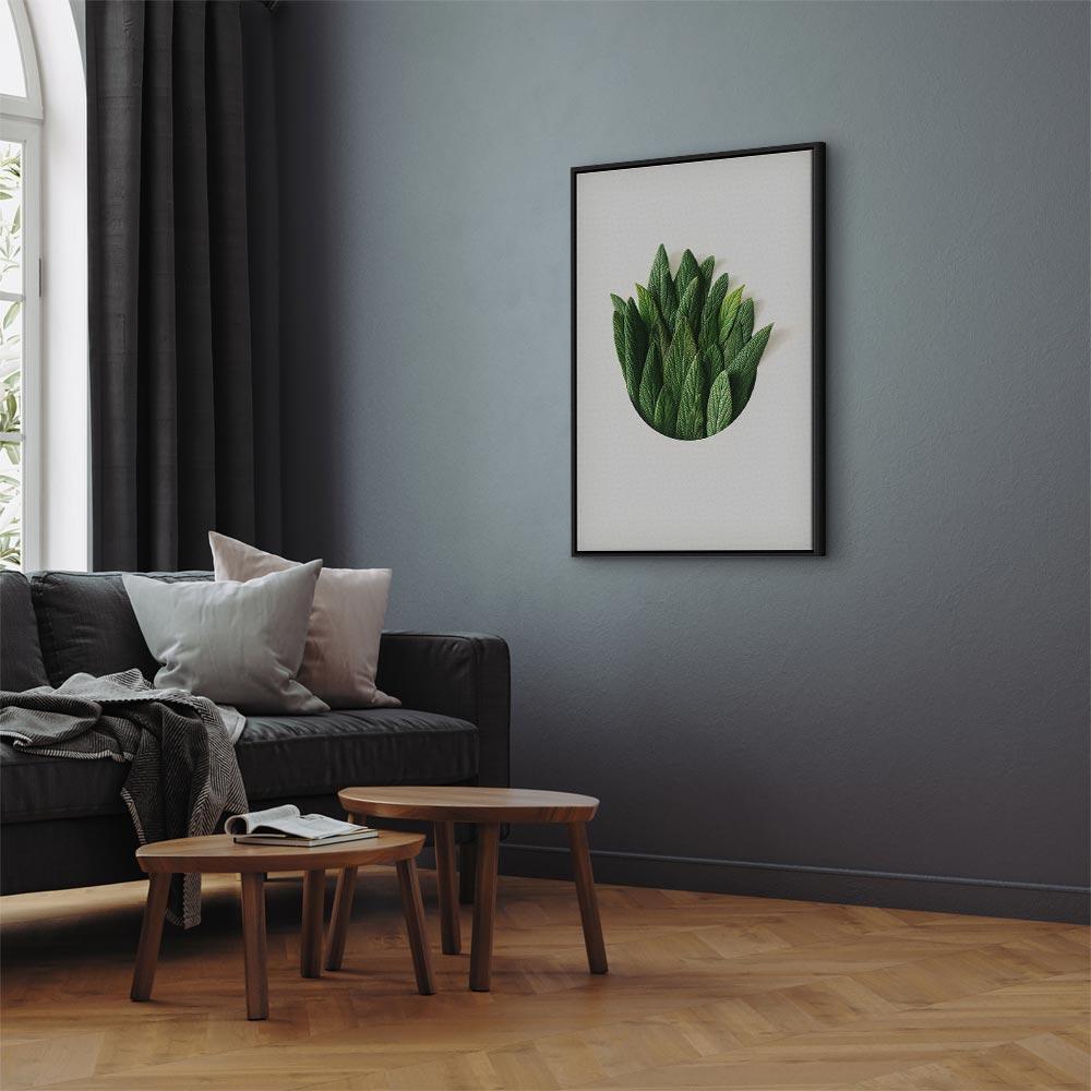 Leinwandbild - Scent Circle (1 Part) Vertical