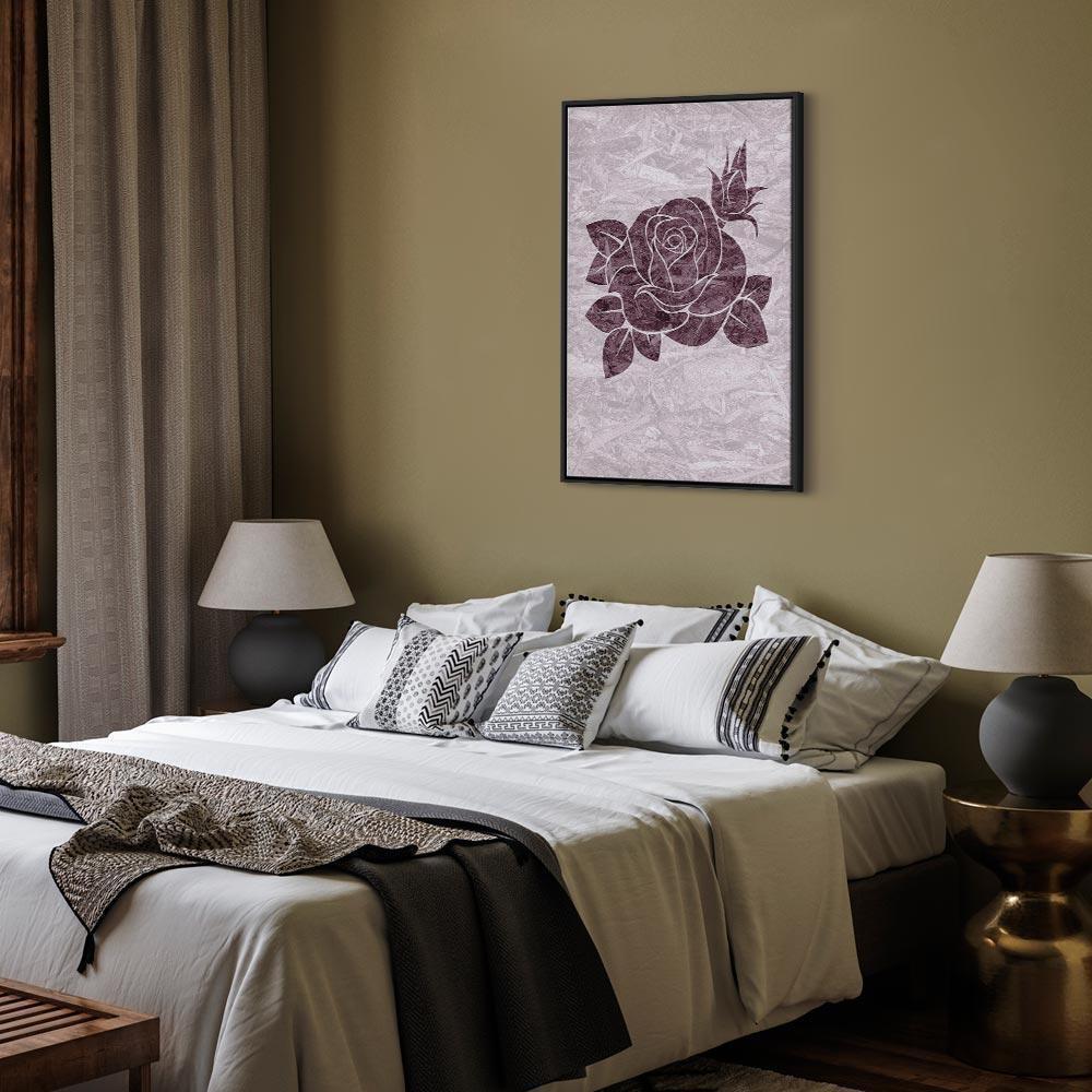 Leinwandbild - Splinters of Love (1 Part) Vertical