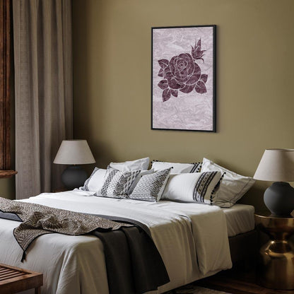 Leinwandbild - Splinters of Love (1 Part) Vertical