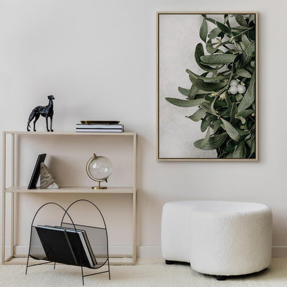 Leinwandbild - Christmas Mistletoe (1 Part) Vertical