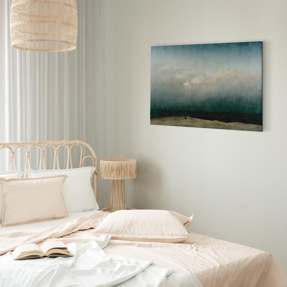 Leinwandbild - Caspar David Friedrich – The Monk by the Sea