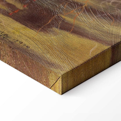 Leinwandbild - Frida Kahlo – Two Nudes in a Forest (The Earth Itself)