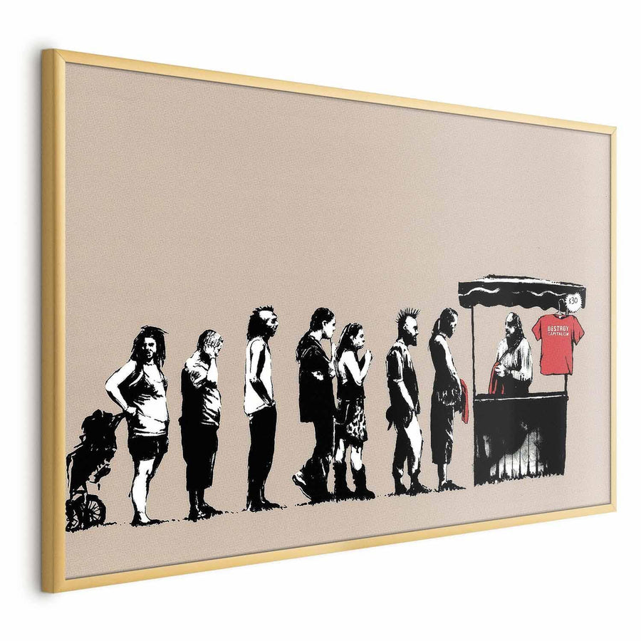 Poster - Destroy Capitalism Artgeist