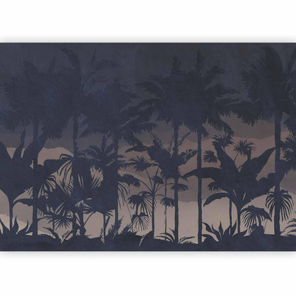 Fototapete - Jungle at Night