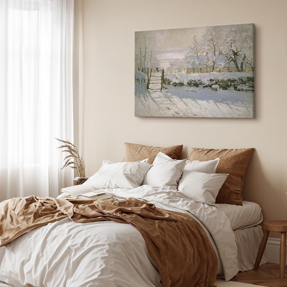 Leinwandbild - Claude Monet – The Magpie