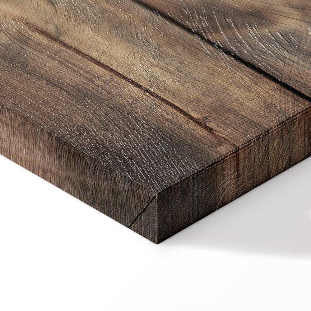 Leinwandbild - World Map: Colourful Continents