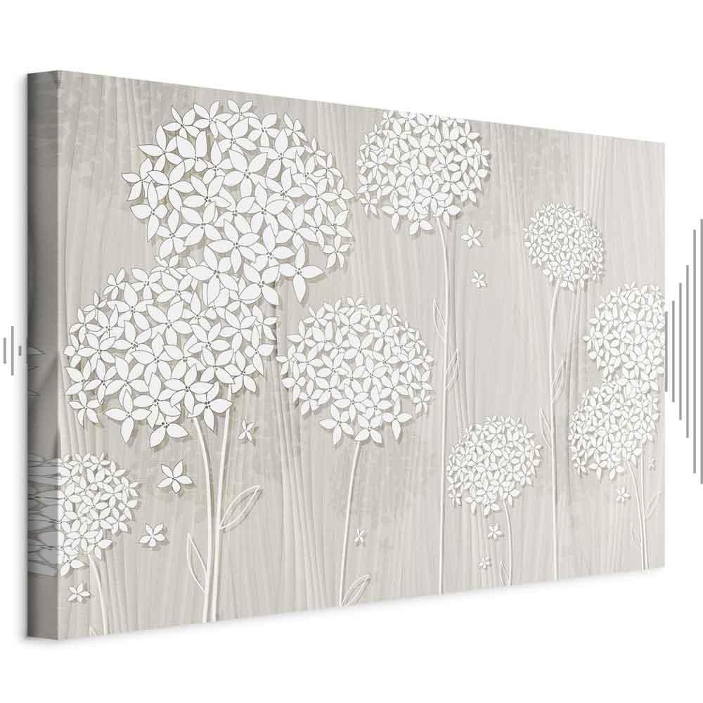 Leinwandbild - Flowers in the Wind