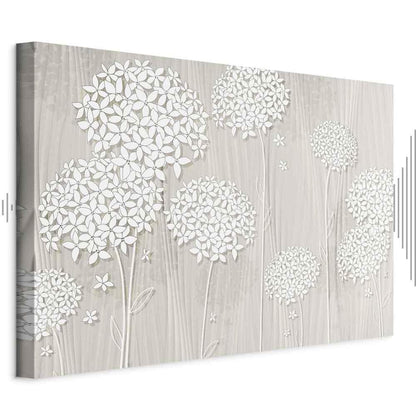 Leinwandbild - Flowers in the Wind