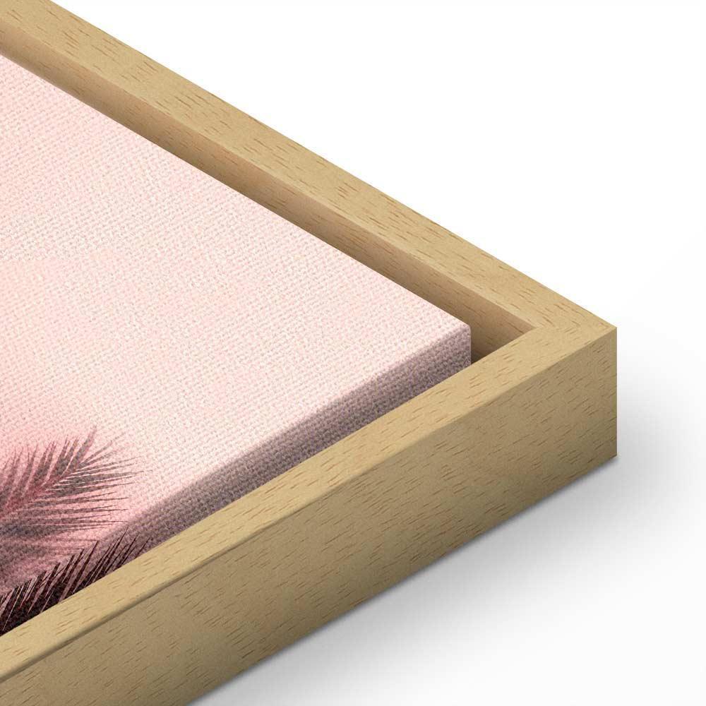 Leinwandbild - Palm Trees at Sunset (1 Part) Vertical