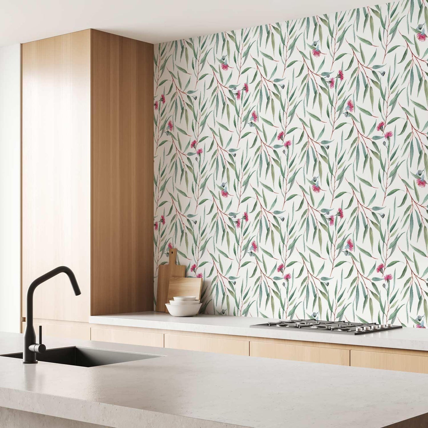 Tapete - Pink Flower Buds