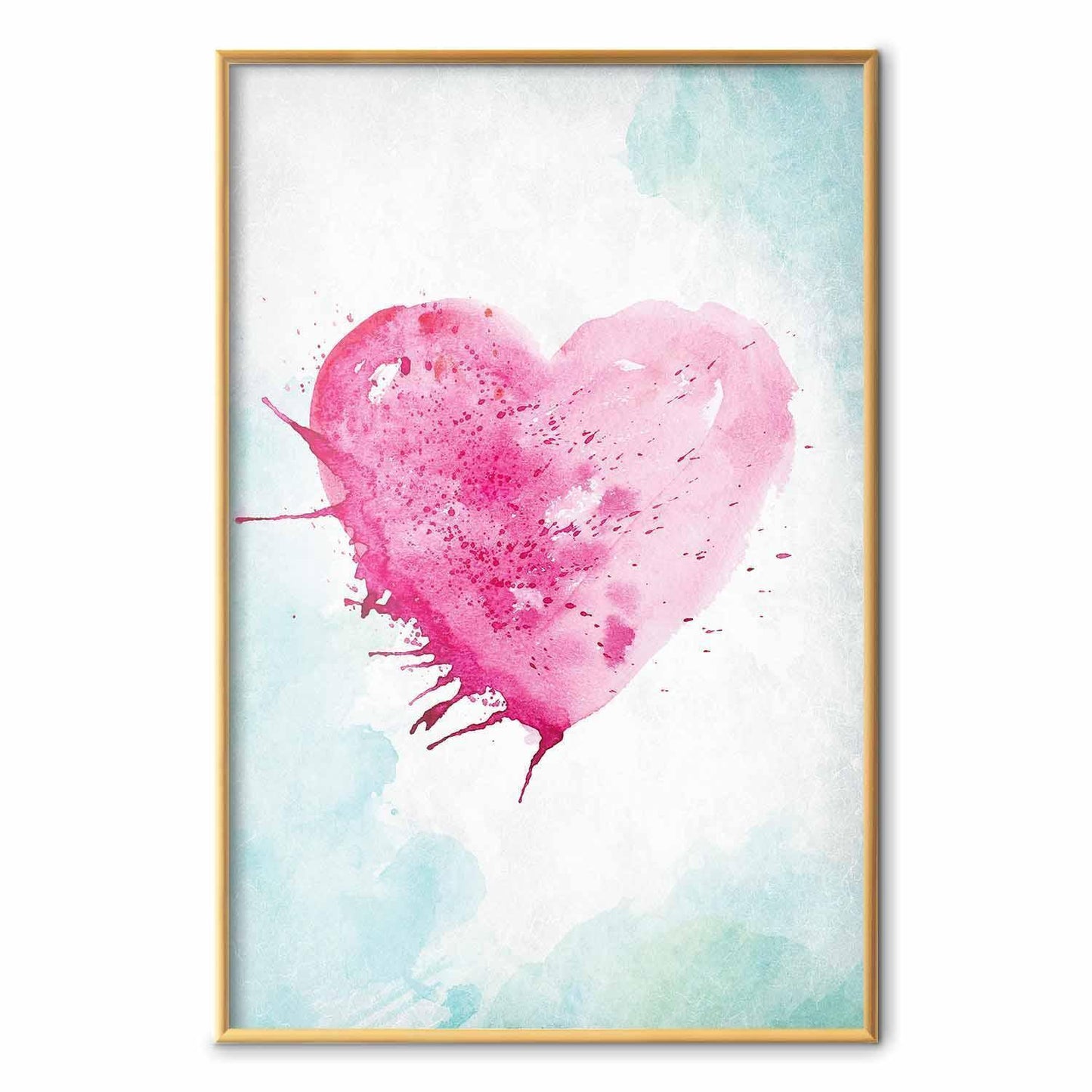 Poster - Watercolor Heart