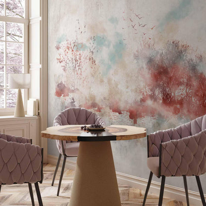 Fototapete - Autumn Lake