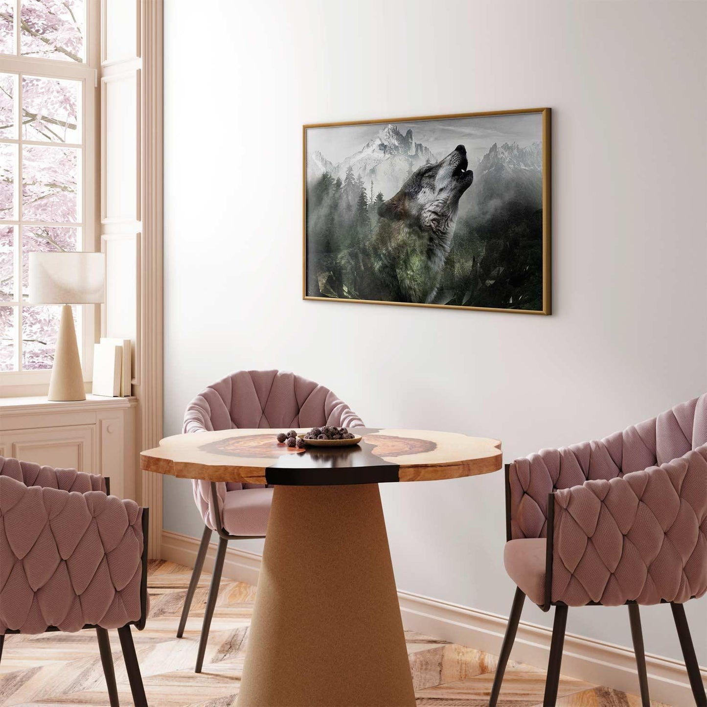 Poster - Howling Wolf Artgeist