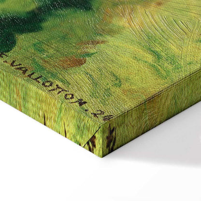 Leinwandbild - Félix Vallotton – Vallée de la Cagne