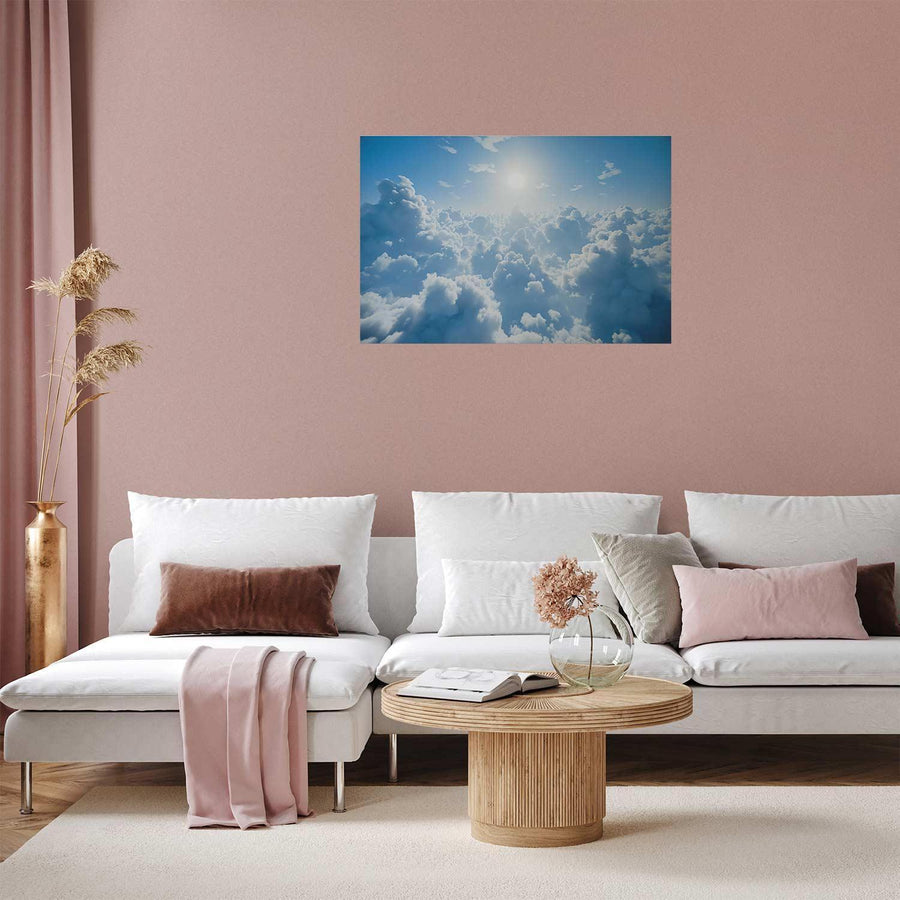 Poster - Heavenly Peace: Warm Sun Rays Artgeist