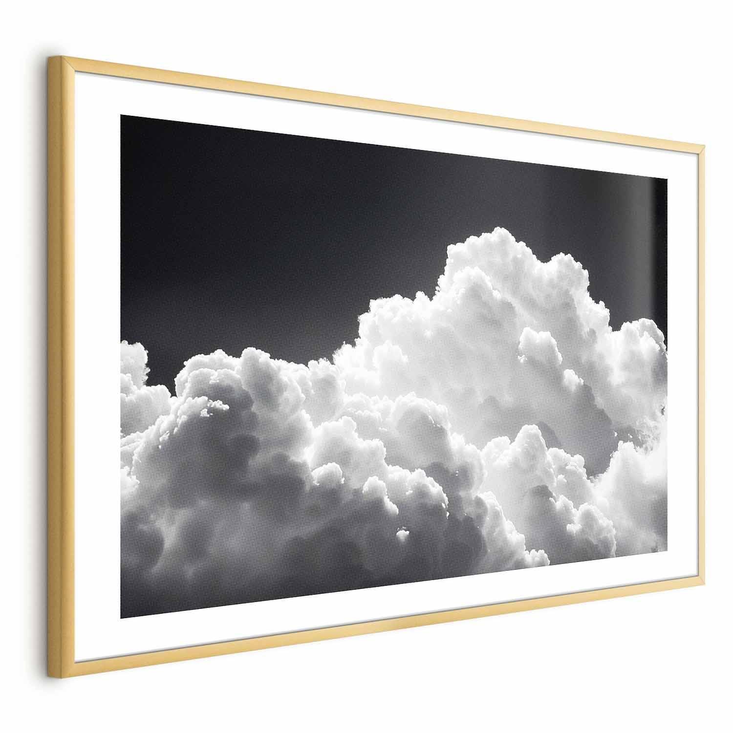 Poster - Discover the Infinite Play of Sunlight – Clouds and Shadows in the Sky Artgeist