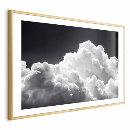 Poster - Discover the Infinite Play of Sunlight – Clouds and Shadows in the Sky Artgeist