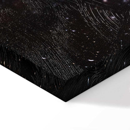 Leinwandbild - Lonely Galaxy (1 Part) Vertical