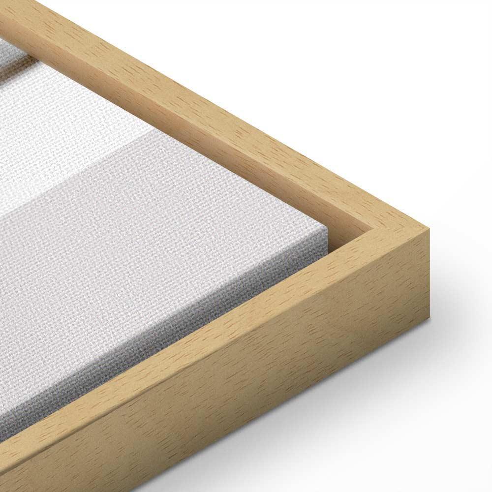 Leinwandbild - Silver Tree (1 Part) Vertical