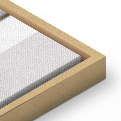 Leinwandbild - Silver Tree (1 Part) Vertical