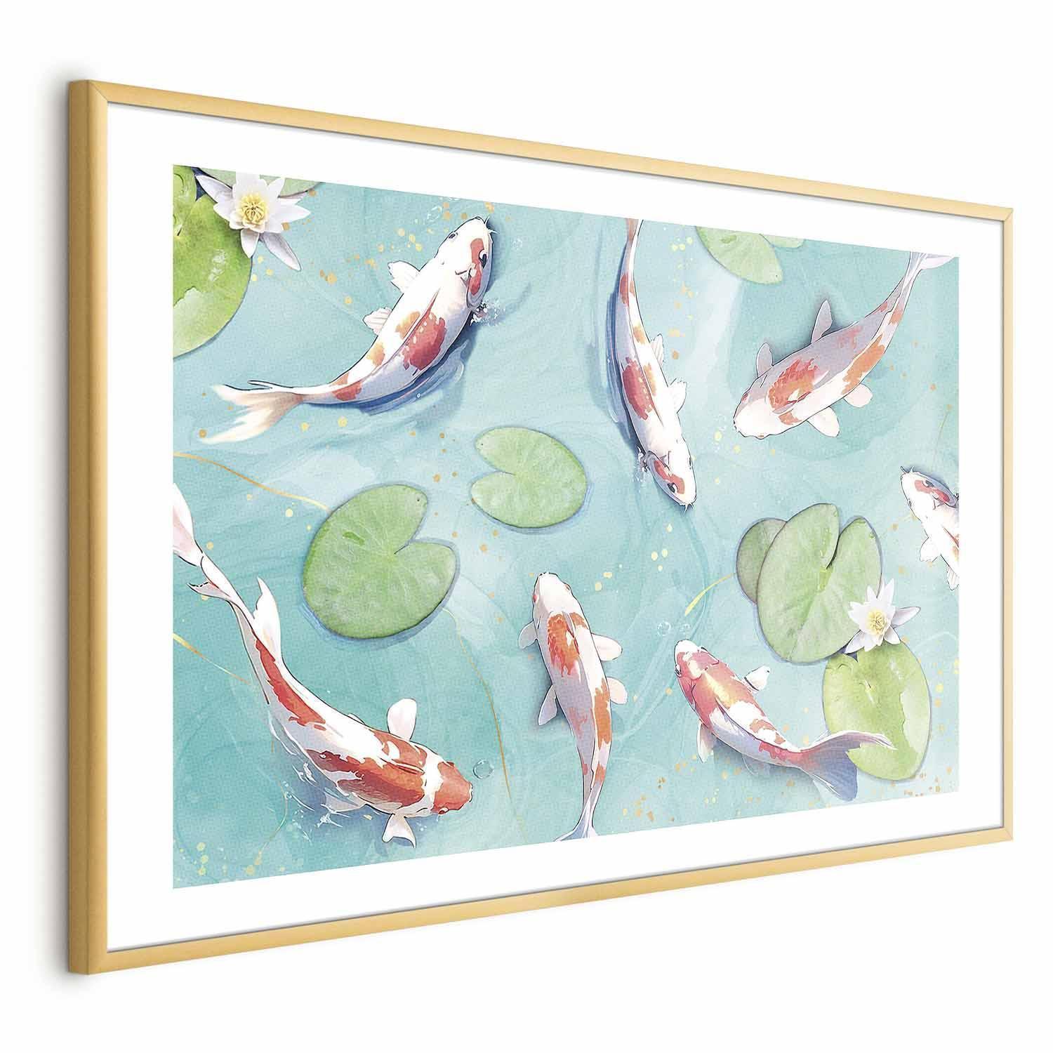 Poster - Pond in Japan Artgeist