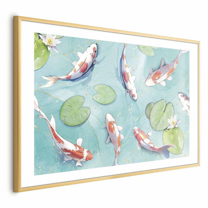 Poster - Pond in Japan Artgeist