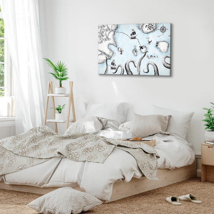 Leinwandbild - Treasure Map (1 Part) Wide