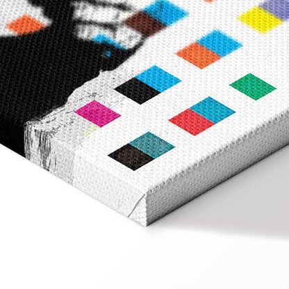 Leinwandbild - Banksy The Thinker Monkey