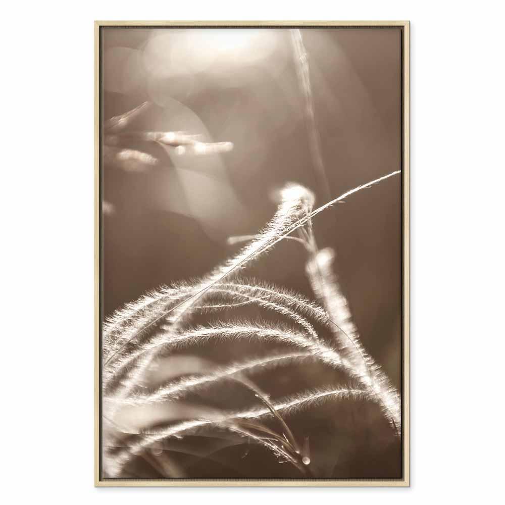 Leinwandbild - Fluffy Grass (1 Part) Vertical