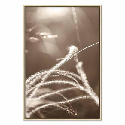 Leinwandbild - Fluffy Grass (1 Part) Vertical