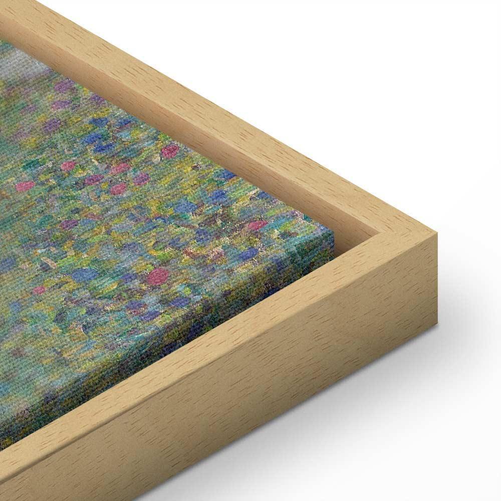 Leinwandbild - Gustav Klimt – Farm garden with sunflowers