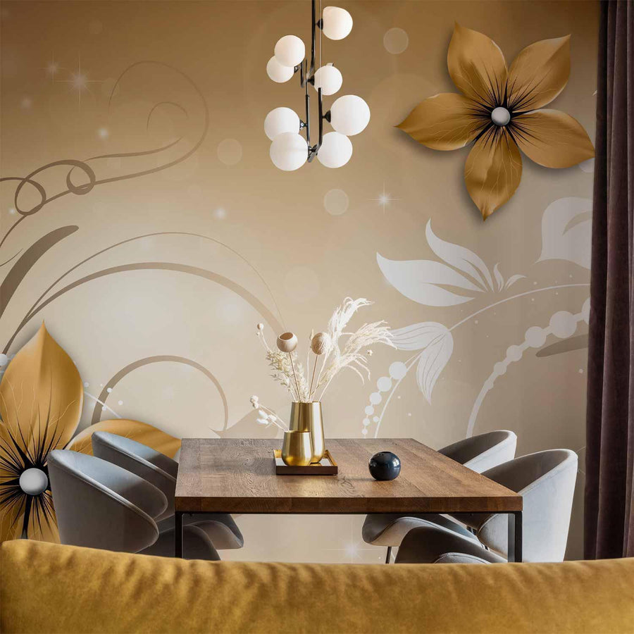 Fototapete - Brown rhapsody Artgeist