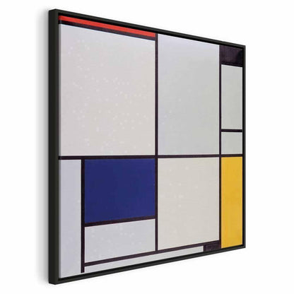 Leinwandbild - Piet Mondrian – Tableau I