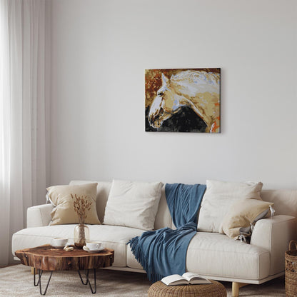 Malen nach Zahlen - White Horse