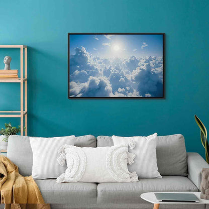 Leinwandbild - Heavenly Calm: Warm Rays of the Sun Artgeist