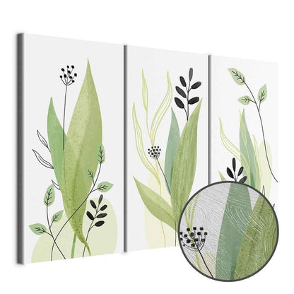 Leinwandbild - Green Day (3 Parts)