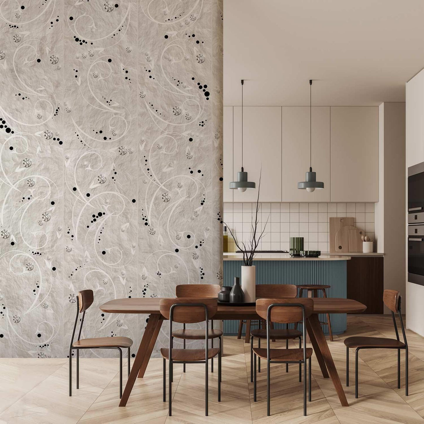 Tapete - Diamond field