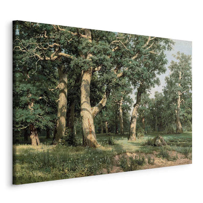Leinwandbild - Ivan Shishkin – Oak Forest