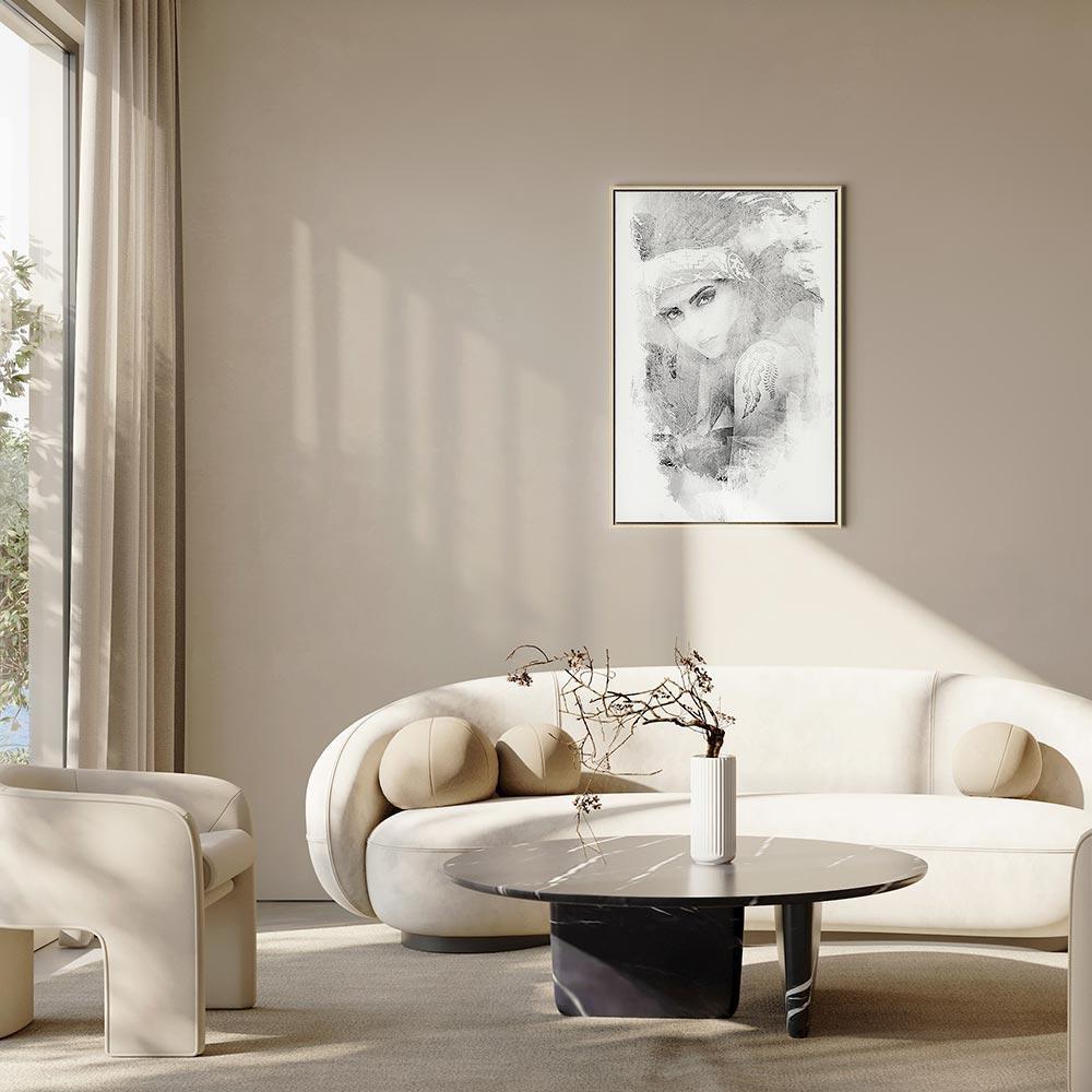 Leinwandbild - Ethnic Look (1 Part) Vertical