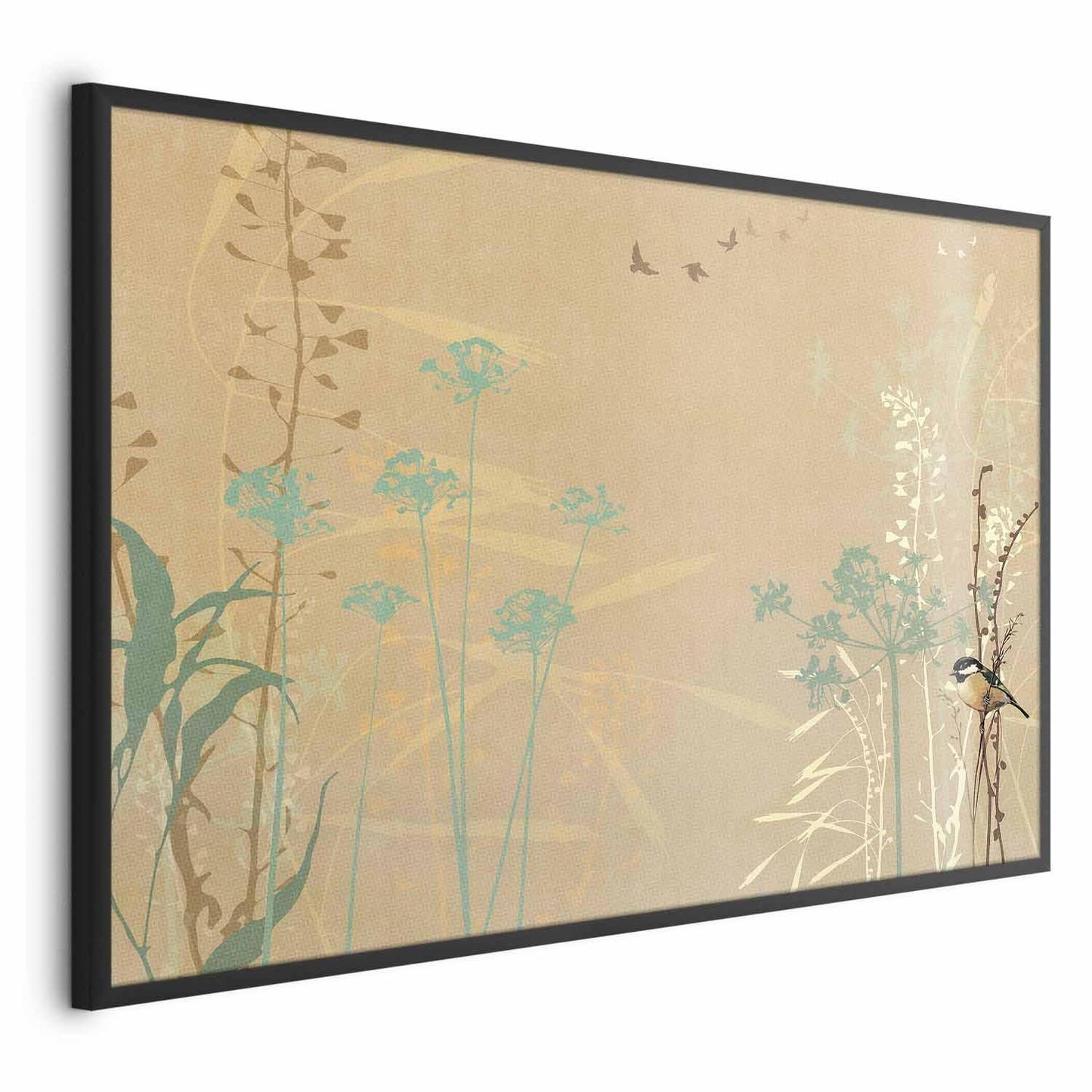 Poster - Bird on a Meadow Artgeist